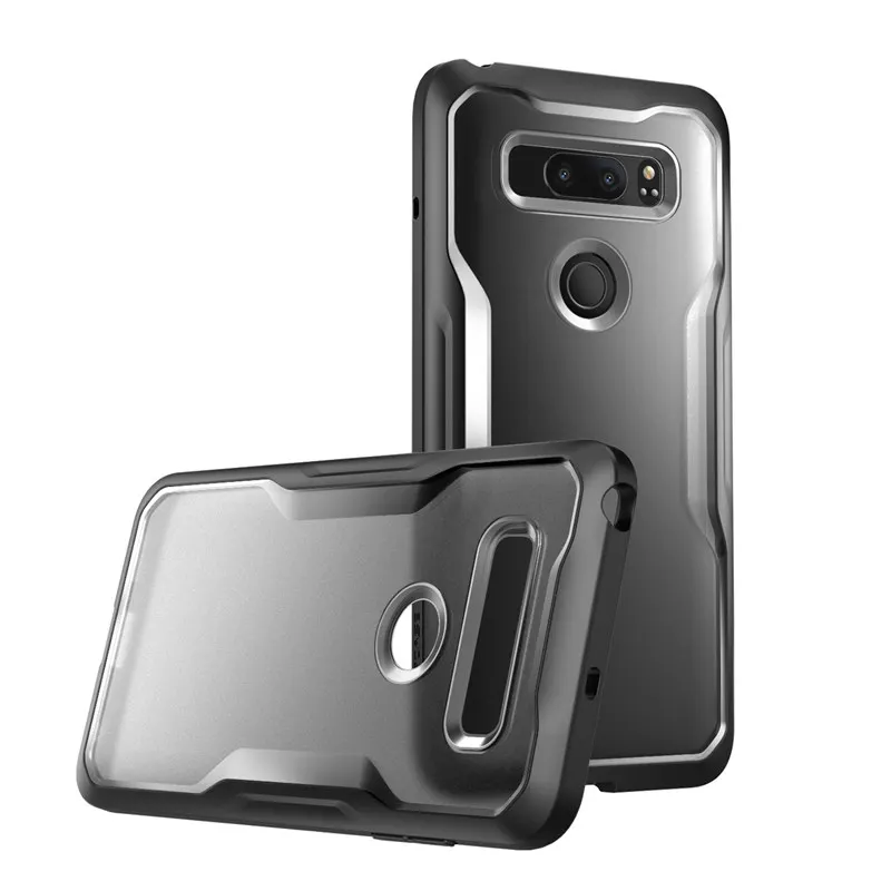 Frost Black Для LG V30 чехол SUP чехол UB Premium Hybrid защитный прозрачный бампер из ТПУ+ PC чехол для LG V30s, V30 Plus( выпуск - Цвет: Frost Black