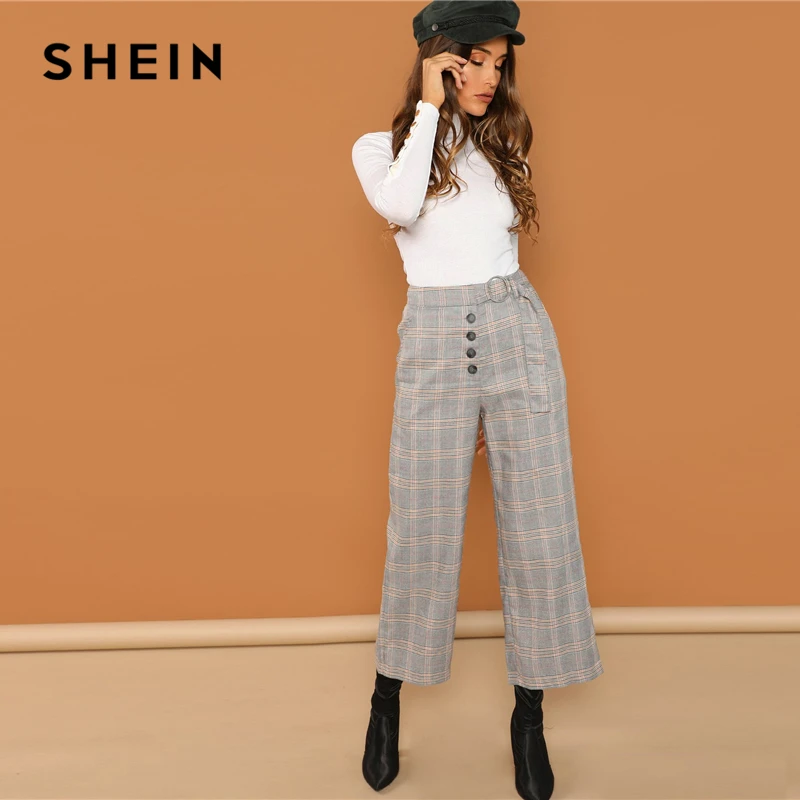 SHEIN Облегающий Топ С Длинным Рукавом, Однотонная Водолазка С Декоративными Пуговицами