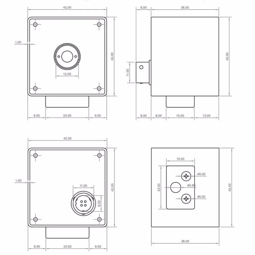 13MP 3840*2880 мини USB камера sony IMX214 75 dregree Автофокус Объектив usb веб-камера для Linux Windows Mac Android