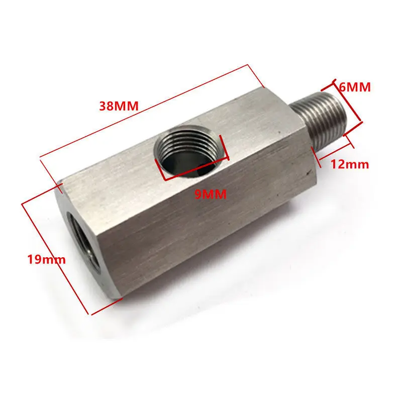 Метрический адаптер/давление масла 1/8 &quotNPT female X M10 M10X1 Мужская и женская