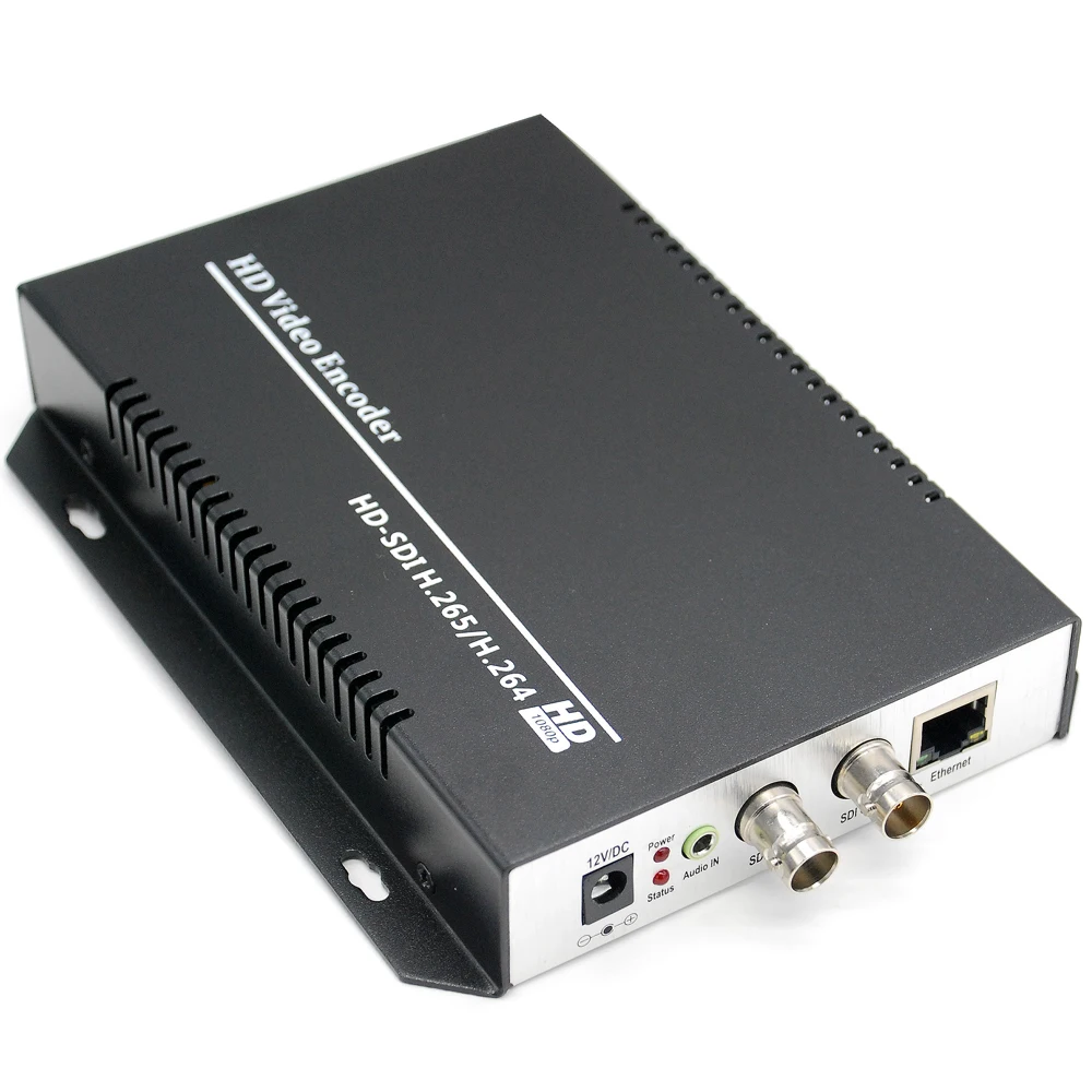 HEVC H.265 H.264 SD /HD /3G SDI для IP прямой трансляции видео аудио кодер SRT HTTP RTSP RTMP UDP ONVIF RTMPS |