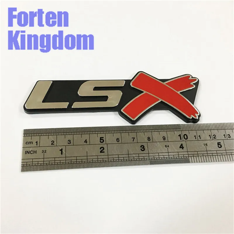 Forten Kingdom 10 шт автомобиль слово LSX ABS Крыло на заказ 3D значок в виде буквы эмблема стикер