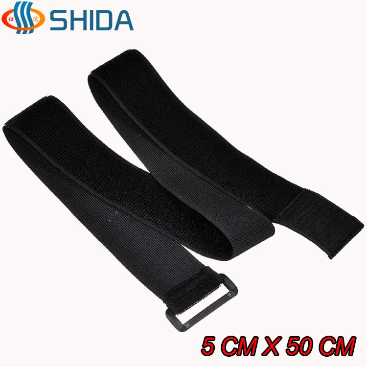 5 шт. 5*50 см эластичные кабельные стяжки на крючках и петлях Волшебные крепежные