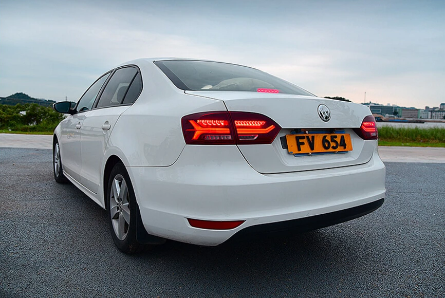 Задний фонарь Jetta 2012 ~ 2015 год светодиодный Бесплатная доставка! touareg sharan Golf6 routan polo