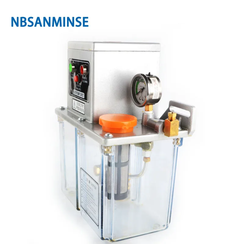 Насос для смазки NBSANMINSE 3 литра 2 МПа с реле давления переключателем уровня системы