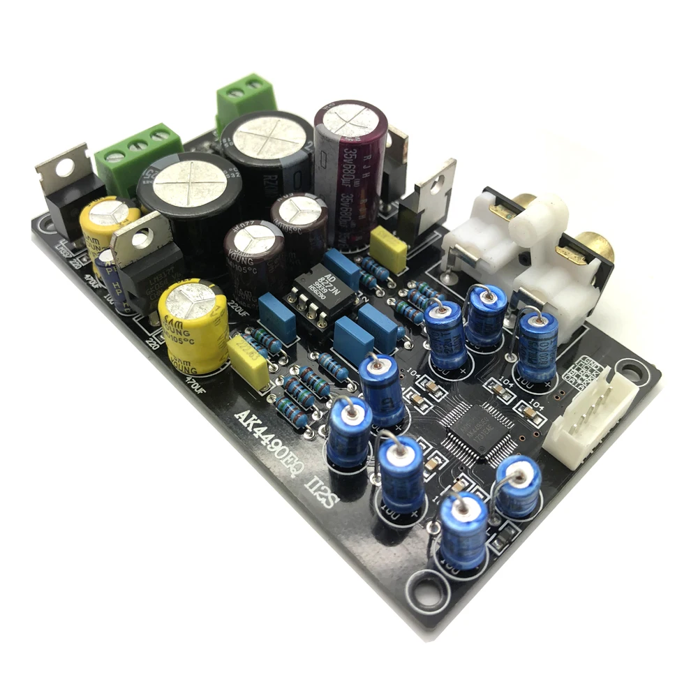 Декодер DAC Lusya AK4490 II2S с поддержкой 32 бит 768K собранный декодер | Электроника