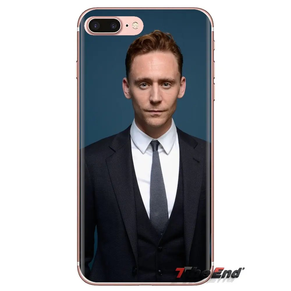 For Samsung Galaxy S3 S4 S5 Mini S6 S7 Edge S8 S9 S10 Plus Note 3 4 5 8 9 Transparent Soft Shell Covers Tom Hiddleston |