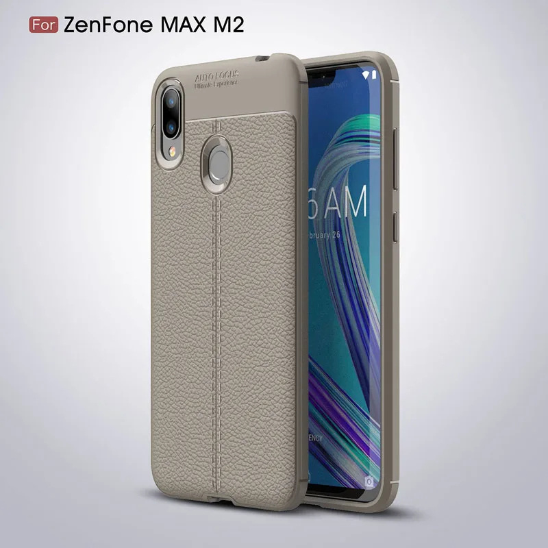 Противоударный чехол для ASUS ZenFone Max M2 ZB633KL, мягкий силиконовый чехол X01AD ZB633 ZB 633 KL 633KL, чехол для телефона s Bumper