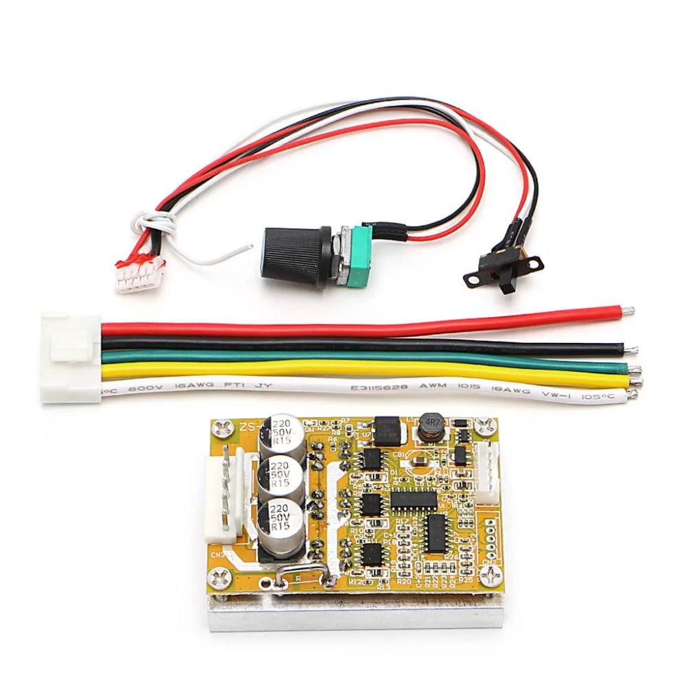 350W 5-36V DC Motor Driver Brushless Controller BLDC Wide Voltage High Power Three-phase | Обустройство дома