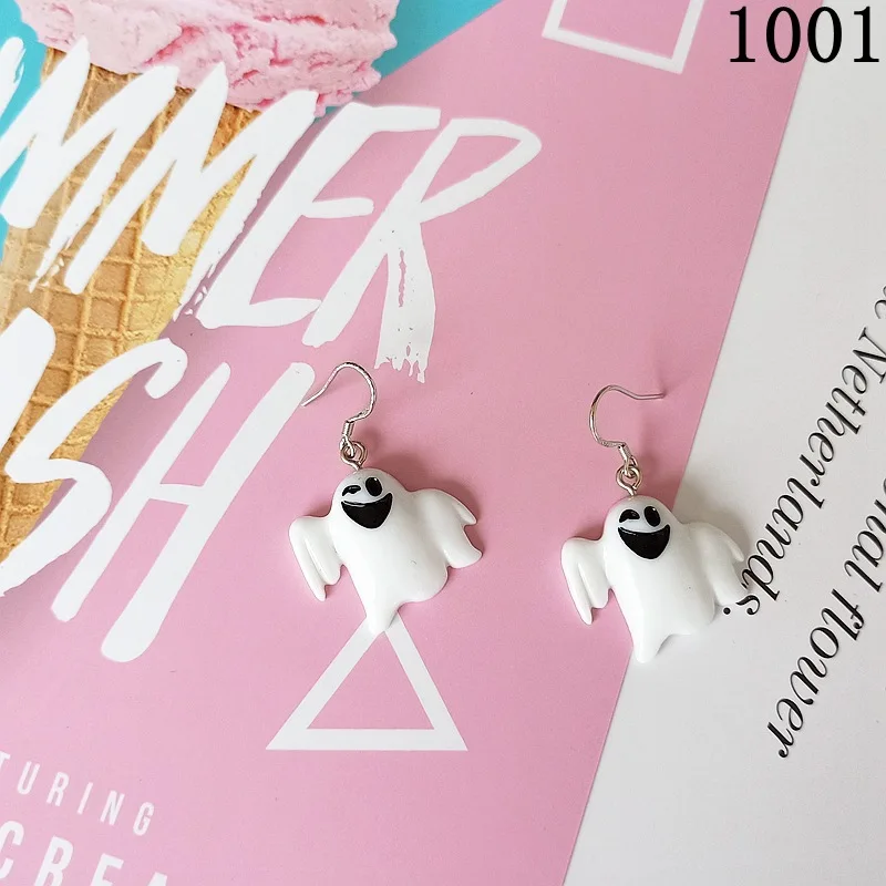 1001 MuHan новая Корейская Асимметричная креативность мультфильм еда модель серьги для женщин девушка мода аллергия висячие серьги ювелирные изделия подарок - Окраска металла: 1001