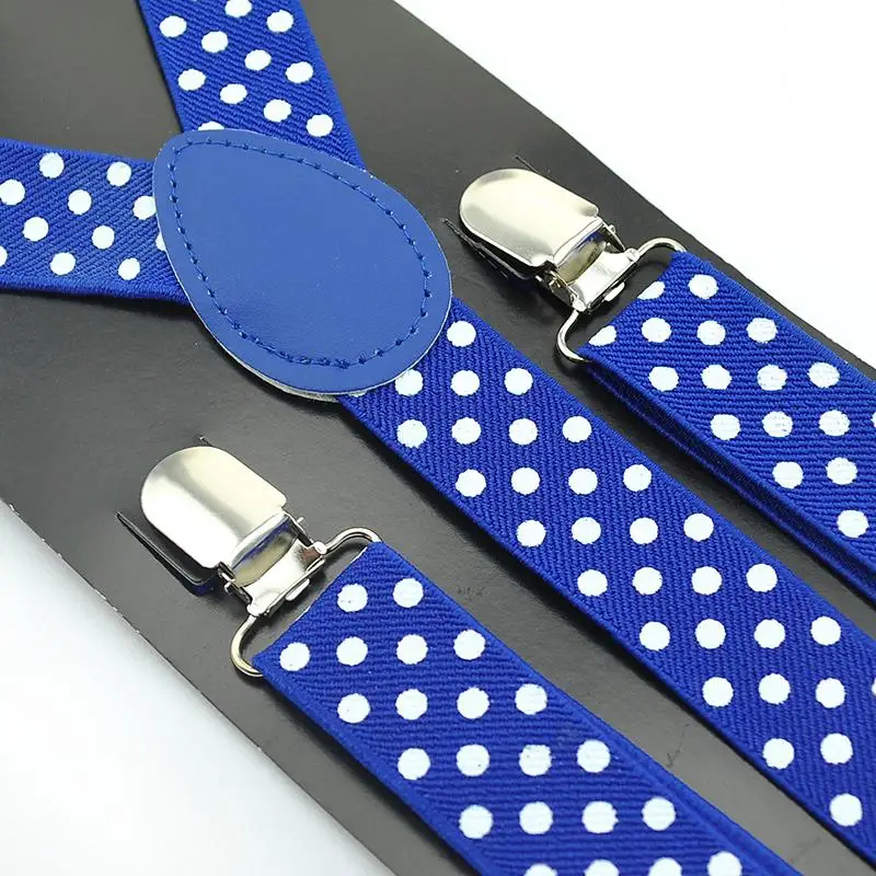 Подтяжки для брюк в горошек с Y образной спинкой 2 5 см|elastic suspenders|fashion suspenderssuspenders