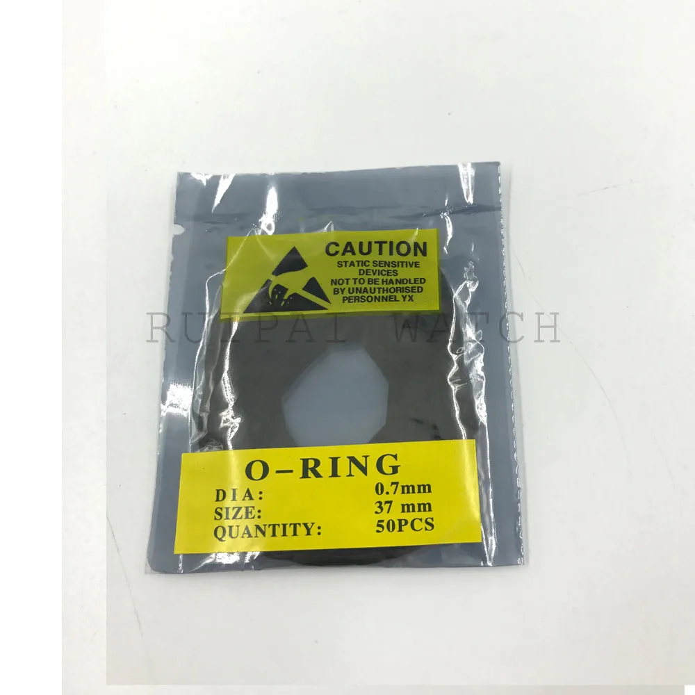 0.7mm 50pcs 36mm-40mm O Ring Rubber Seal Washers Waterproof Round Watch Gaskets | Наручные часы