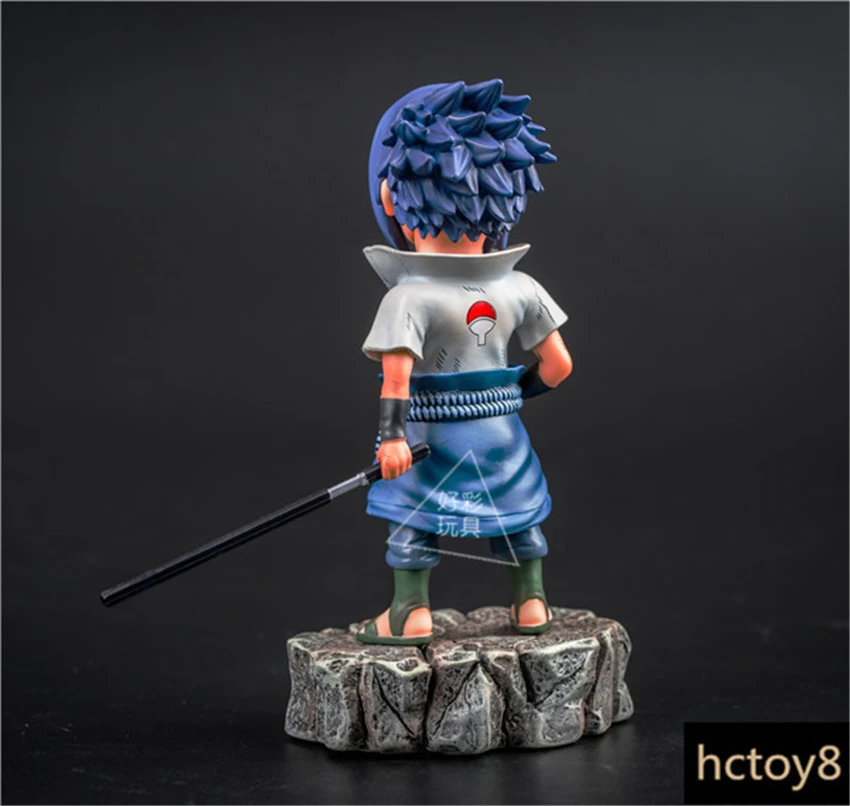 Haocaitoy Оригинальные фигурки Uchiha Sasuke модель ПВХ тату серия игрушек аниме коллекция