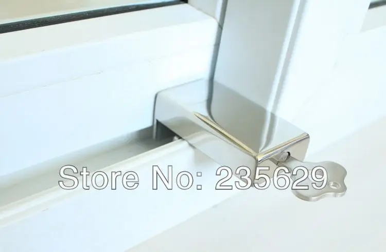 Бесплатная доставка безопасный замок для алюминиевых и виниловых раздвижных