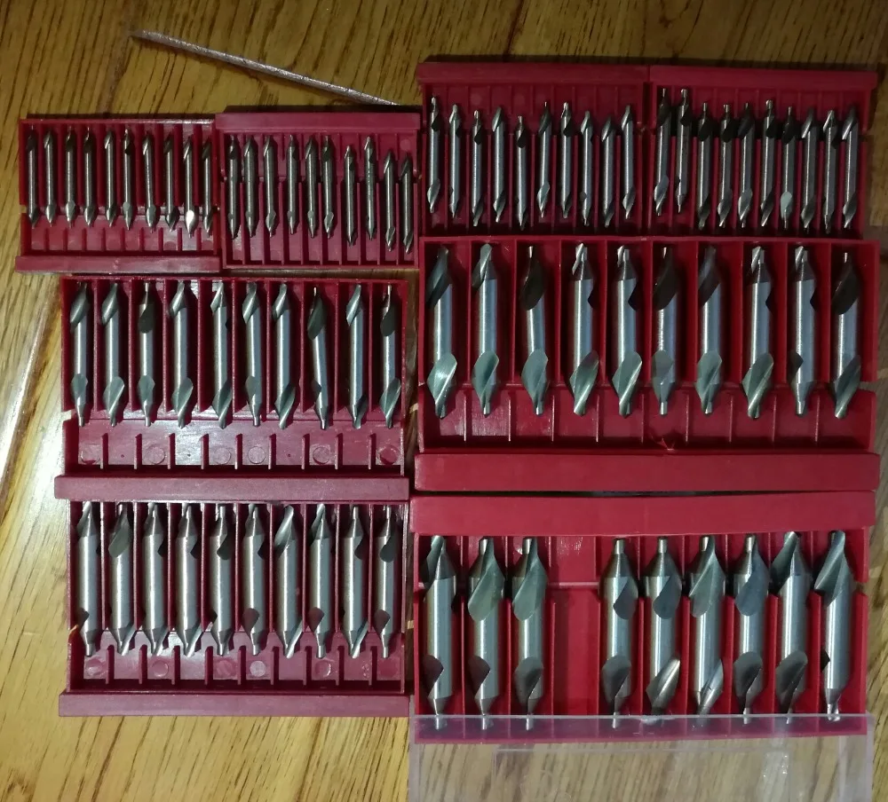 

HSS center drill bit,A6 size,10pcs/box