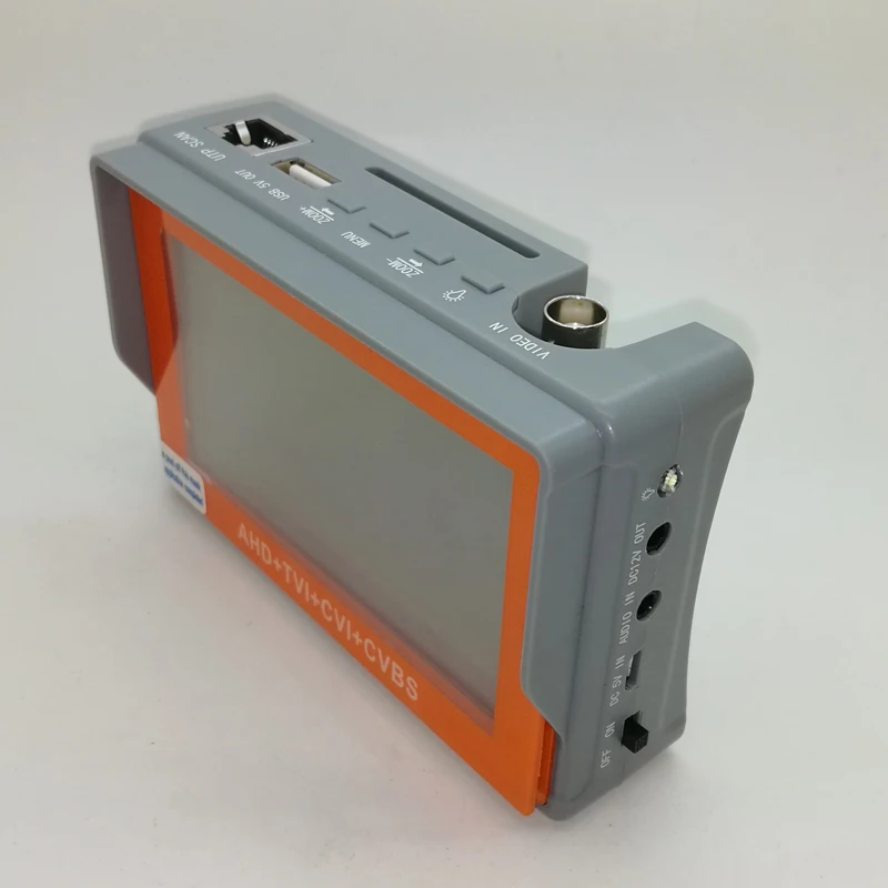 IV7W 4 в 1 Тестер pro 5MP AHD CVI TVI CVBS CCTV тестер безопасности монитор с экраном 4,3 дюйма 5V2A 12v1A