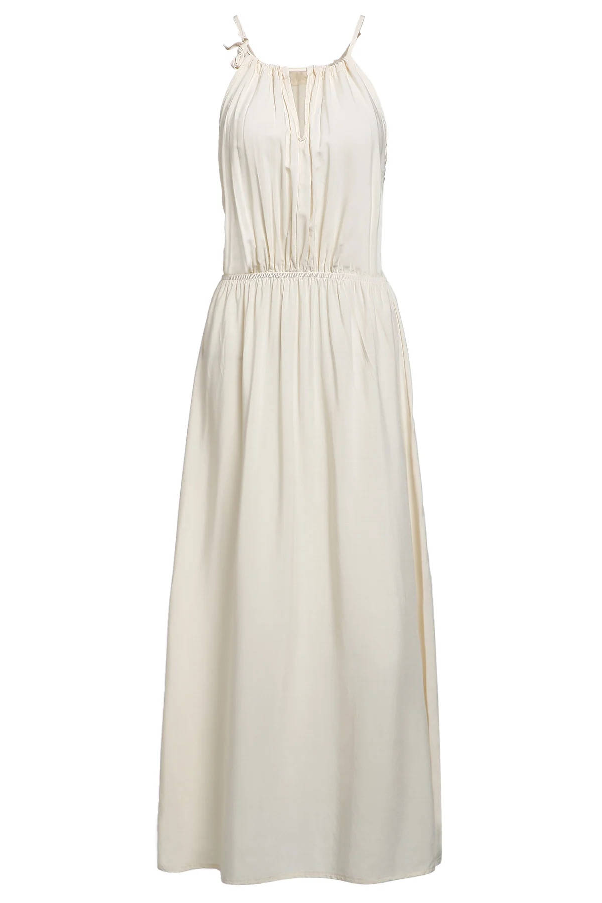 Женское длинное платье макси праздничное летнее вечернее пляжное с разрезом