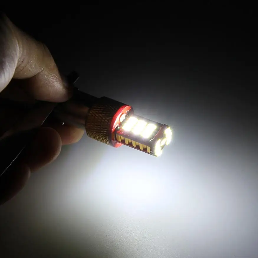 Автомобильный светильник 2шт 1156 BA15S 4014-Chip 33SMD светодиодный задний тормоз