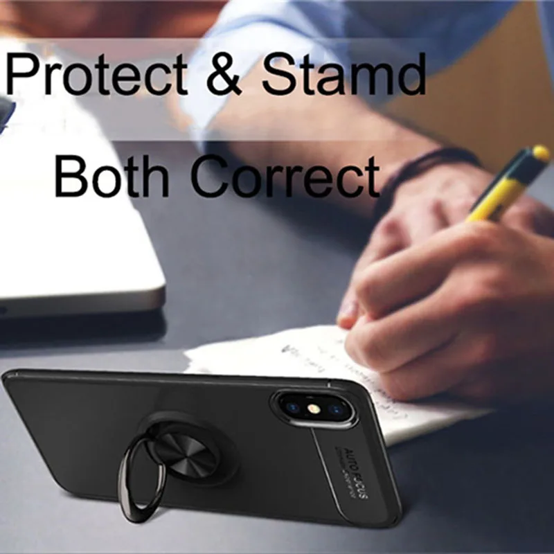 Чехол для iPhone 11Pro 7 8 plus мягкий ТПУ чехол X XS MAX 6s автомобильный Магнитный с