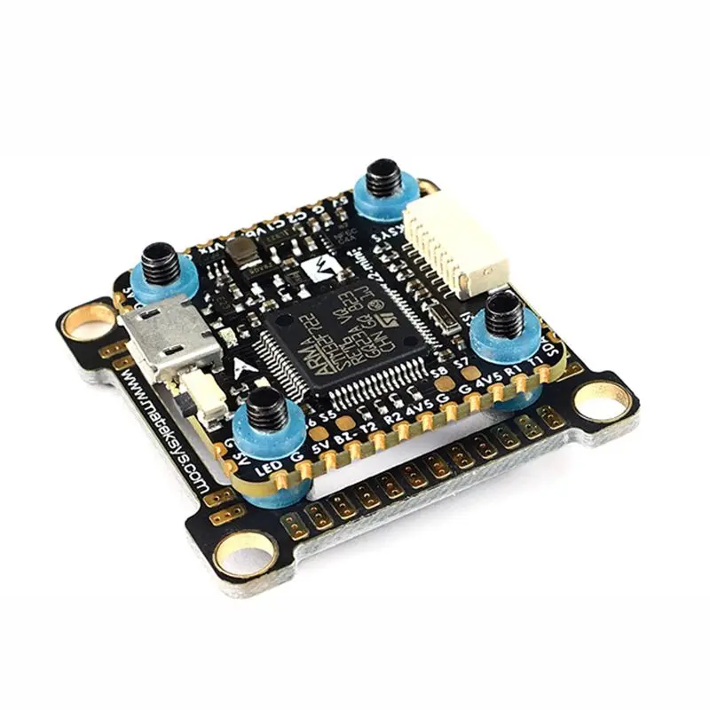 Matek System F722-Mini OSD Dual Gyro/Acc 32M Flash 5 V/2A BEC Контроллер полета для радиоуправляемых дронов