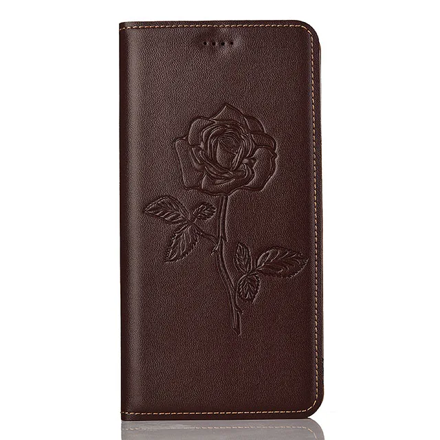 7 Чехол-книжка Xiao mi max 2 из тисненой натуральной кожи и мягкого ТПУ для Xiao mi max 2 coque - Цвет: 7