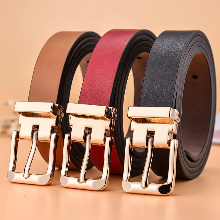 Hot sale new kids belt strap hight quality luxury brand fashion pu leather children belt boys/girls pin buckle pants belts 2.2cm