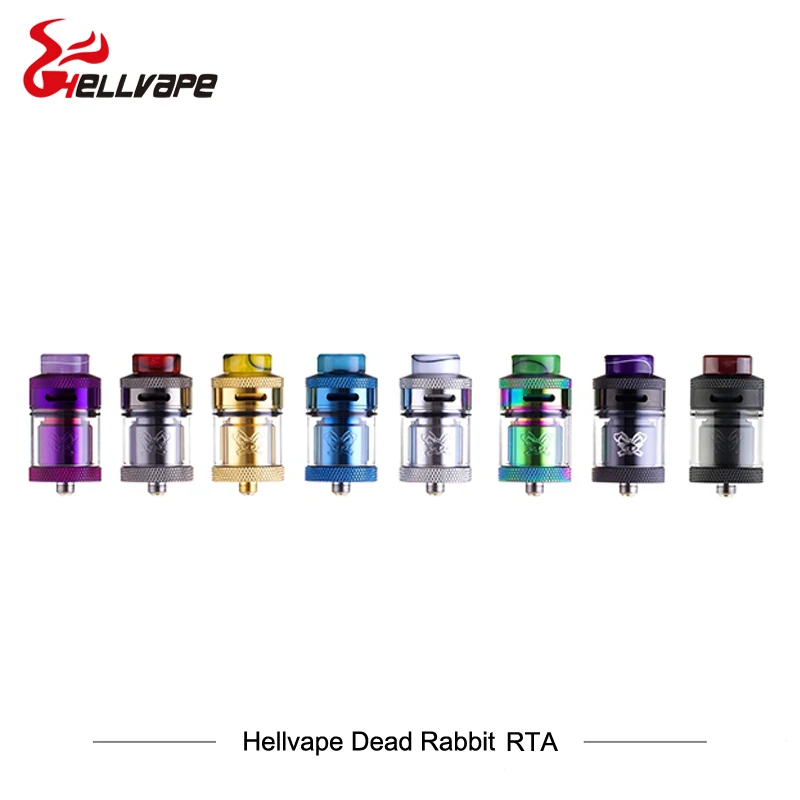 Испаритель helvape Dead Rabbit бак 25 мм RTA 4 5 мл электронная сигарета атомайзер дрип