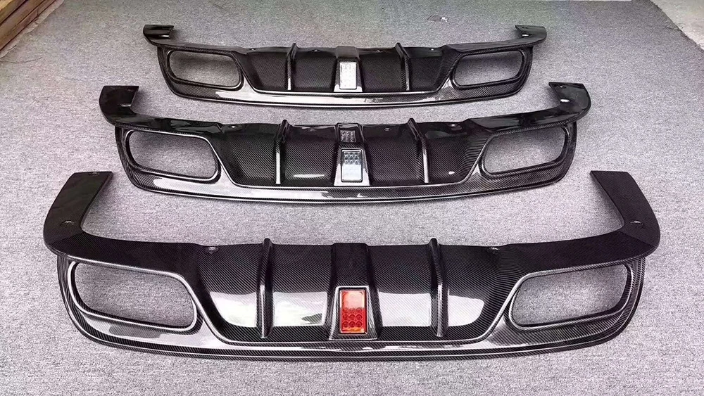 

Диффузор для заднего бампера Benz W205 C200 C300 C63 AMG 2015-2019