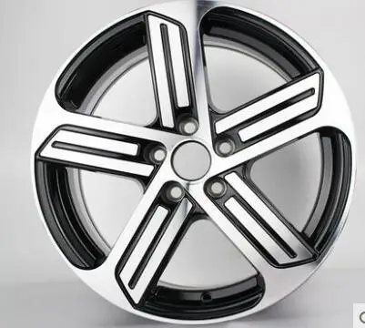 Коричневый 16 дюймов алюминиевый сплав обод колеса автомобиля для VW Audi Skoda - Цвет: Коричневый