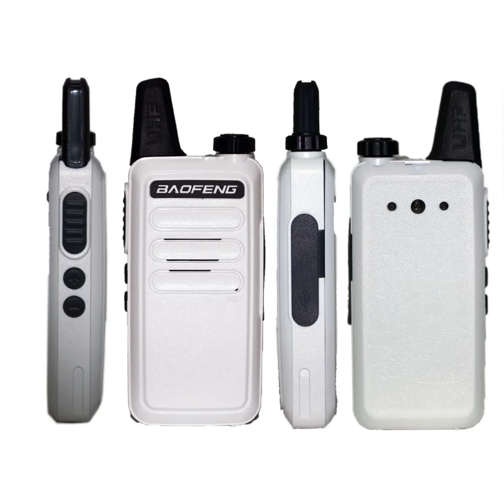 2 шт. Baofeng R5 Mini Wiress Walkie Talkie BF-R5 портативная двухсторонняя радиостанция коммуникатор ham радио трансивер Talkie Walkie