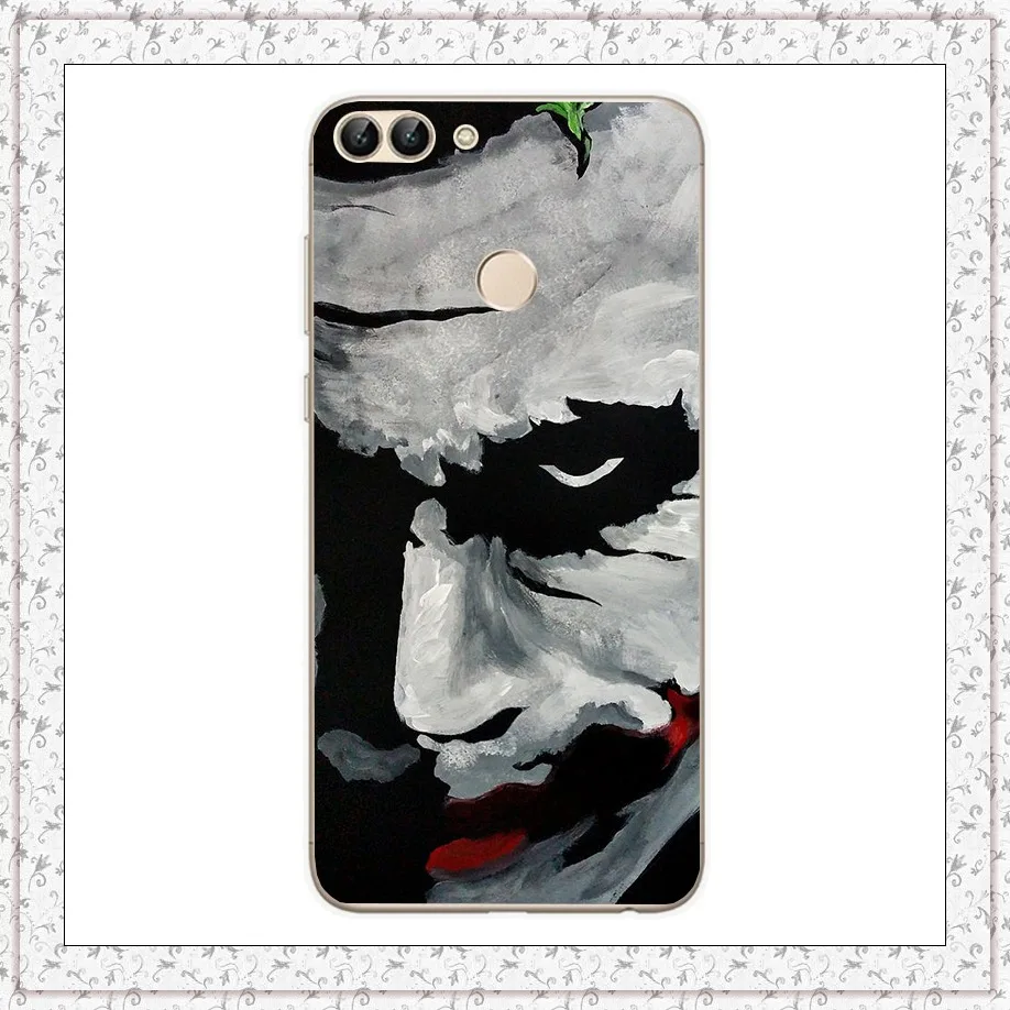 joker Чехол для телефона huawei P Smart чехол из ТПУ с принтом на P Smart Мягкий силиконовый чехол для huawei PSmart FIG-LX1 - Цвет: joker