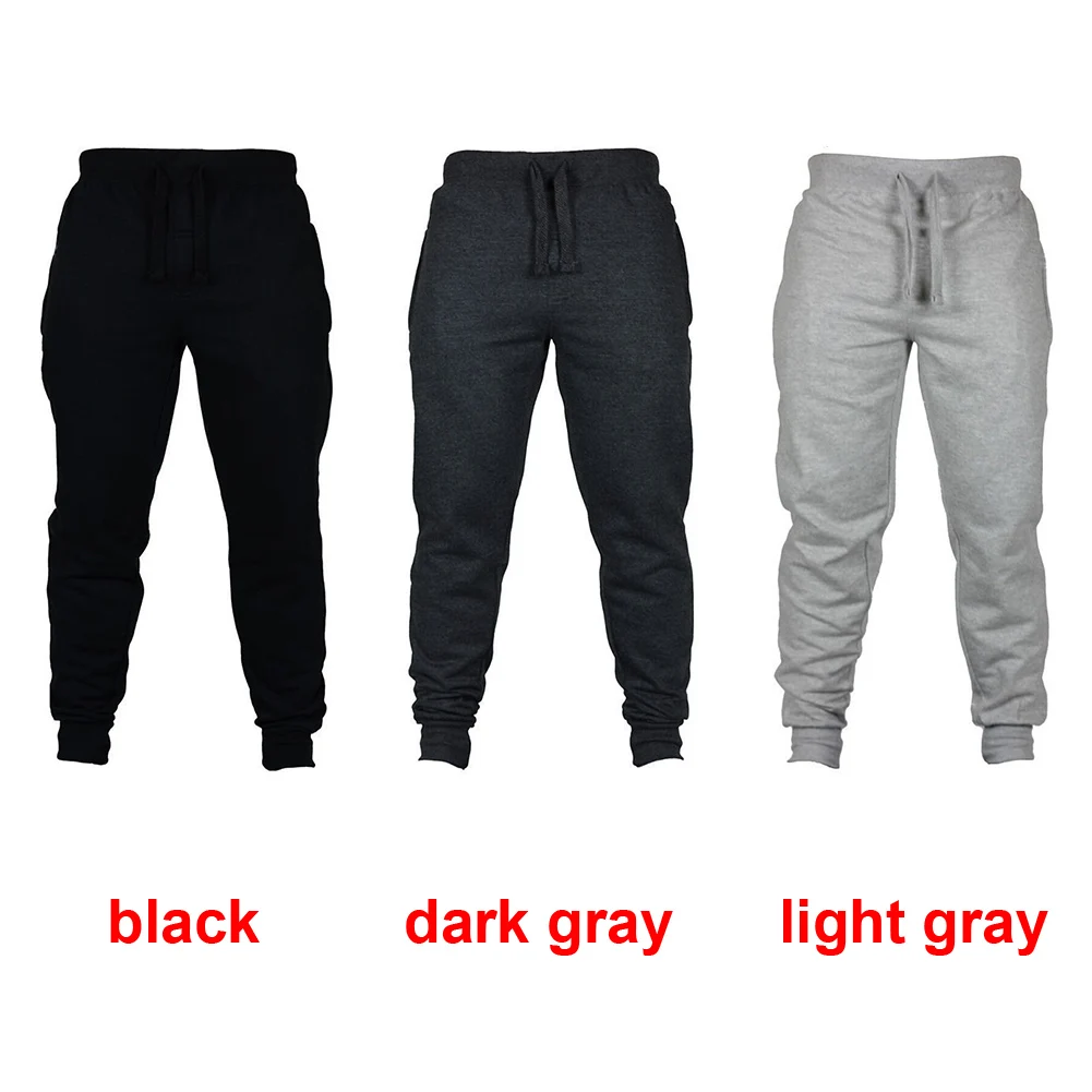 Мужские спортивные штаны с завязками на лодыжке для бега брюки повседневные