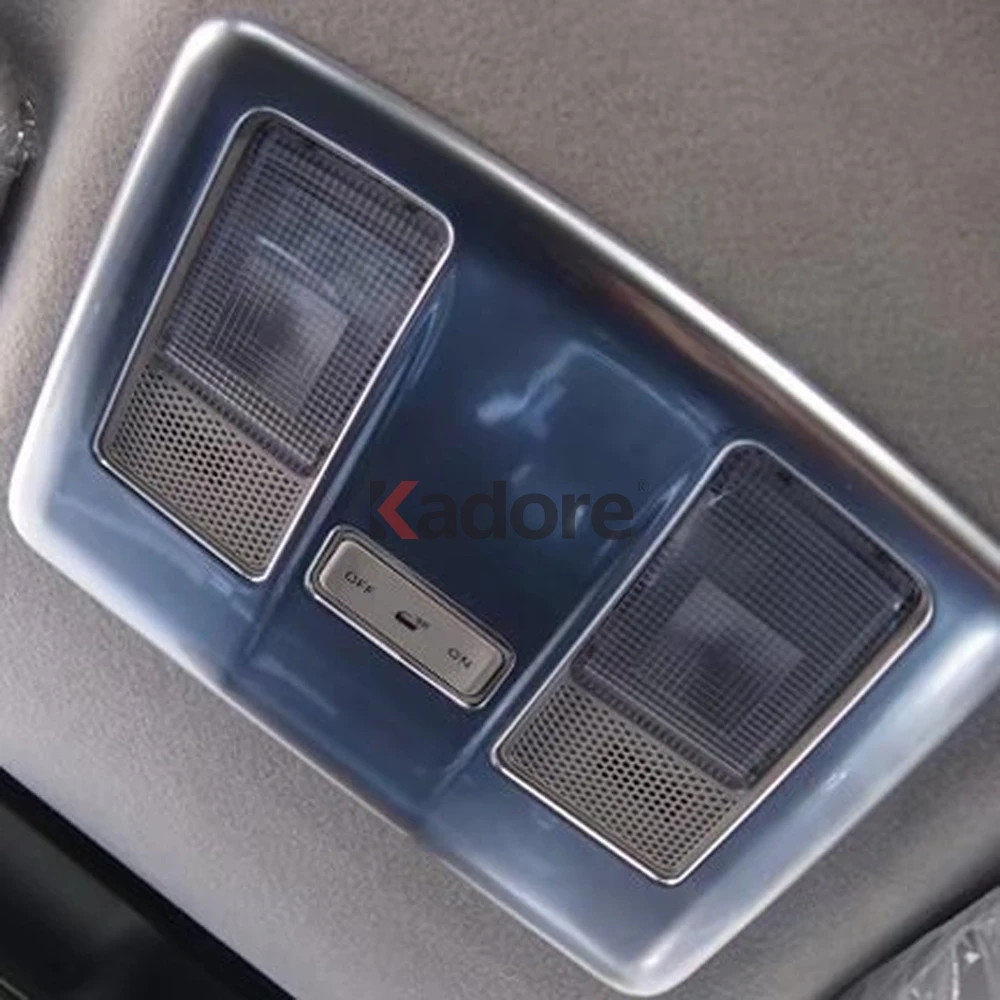 Для Mazda 2 DEMIO DJ хэтчбек- ABS Матовый автомобильный светильник для чтения на крыше, рамка для лампы, Формовочная крышка, отделка, аксессуары для интерьера