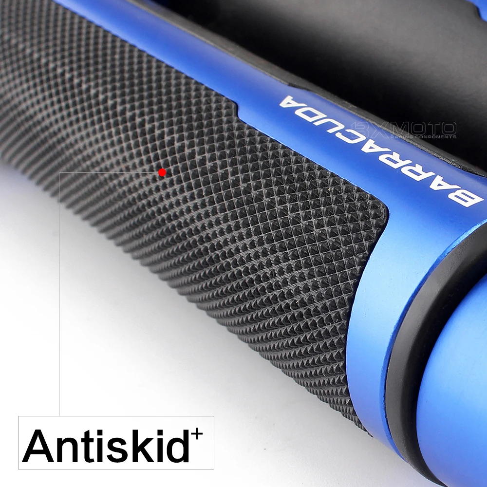 

7/8'' Handlebar Grips Motorcycle Aluminum Gel Hand Handle Grips Dirt Bike Motorbike Handlebar For Honda For BMW