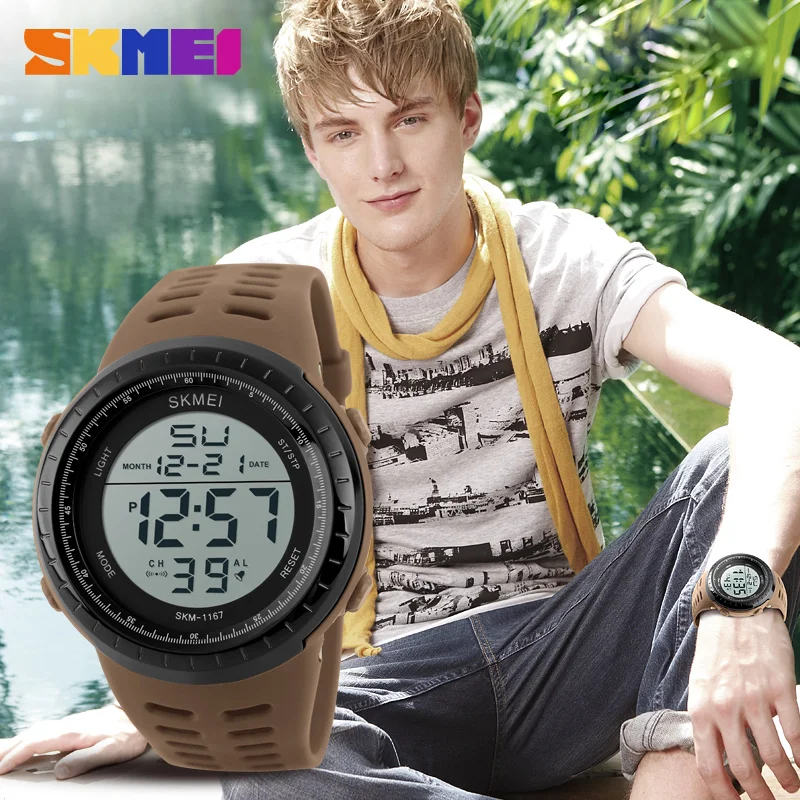 

Mens Watches SKMEI Luxury Brand Men Sports Watches 50m Waterproof Digital Watch Military Casual Men Wristwatches Relogio Masculi
