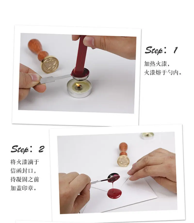 Набор свечей с восковым уплотнением и ложкой для косплея аниме фиолетовый Evergarden