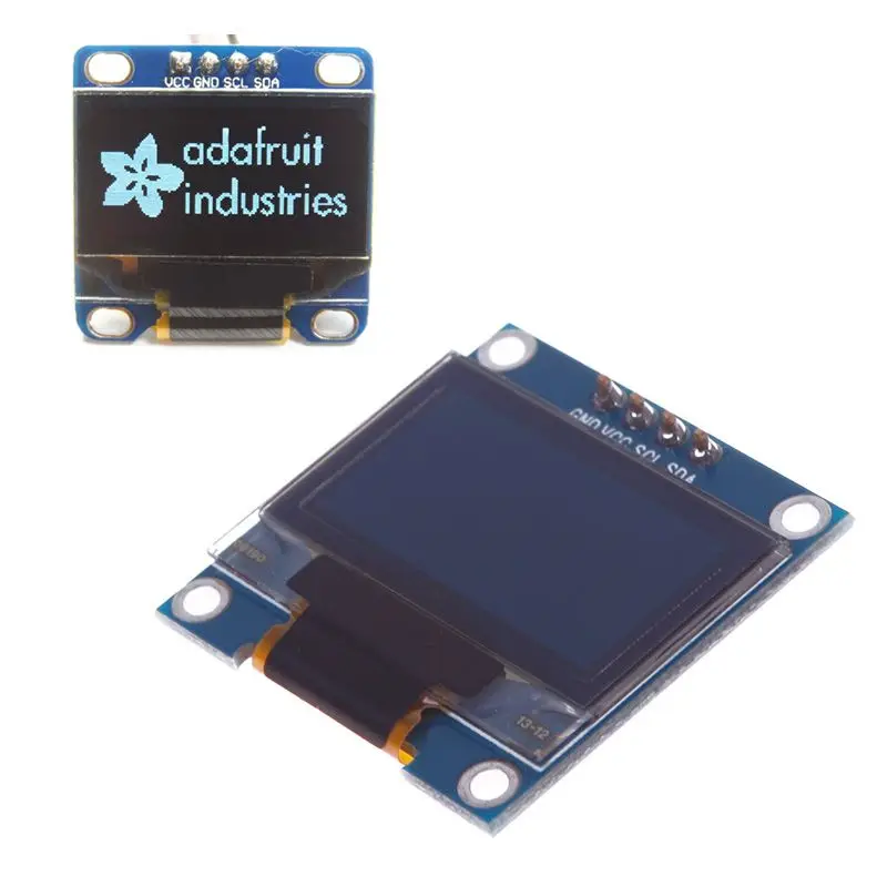New 0.96" I2C IIC Serial 128X64 OLED LCD LED Display Module For Arduino #55785 | Электроника
