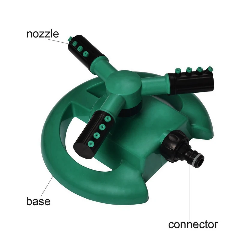 Вращающаяся на 360 градусов поливочная головка для газона|Спринклеры сада| |