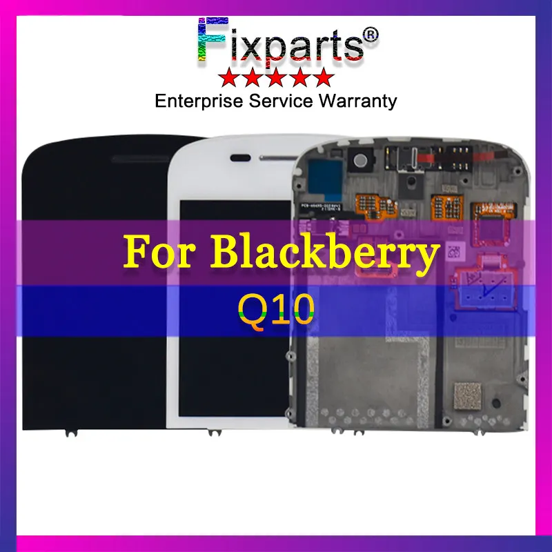 Taseted для 3 1 &quotBlackberry Q10 ЖК дисплей кодирующий преобразователь сенсорного экрана в