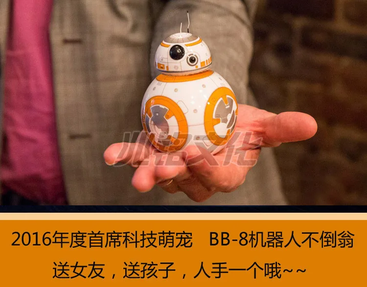 8,5 см Звездные Войны Пробуждение силы BB8 BB-8 робот фигурки ПВХ brinquedos Коллекционные Фигурки игрушки для подарка на Рождество