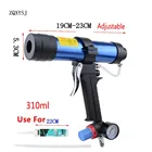 Пистолет-герметик ZQXYSJ 310 мл, картридж для красок и украшения, пневматический пистолет для уплотнения стекол, резиновый инструмент, инструменты для отделки