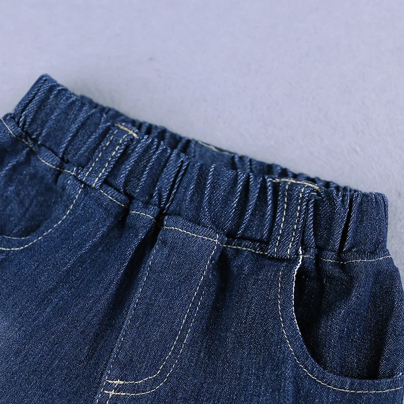 Коллекция 2019 года летние костюмы с короткими рукавами для маленьких девочек