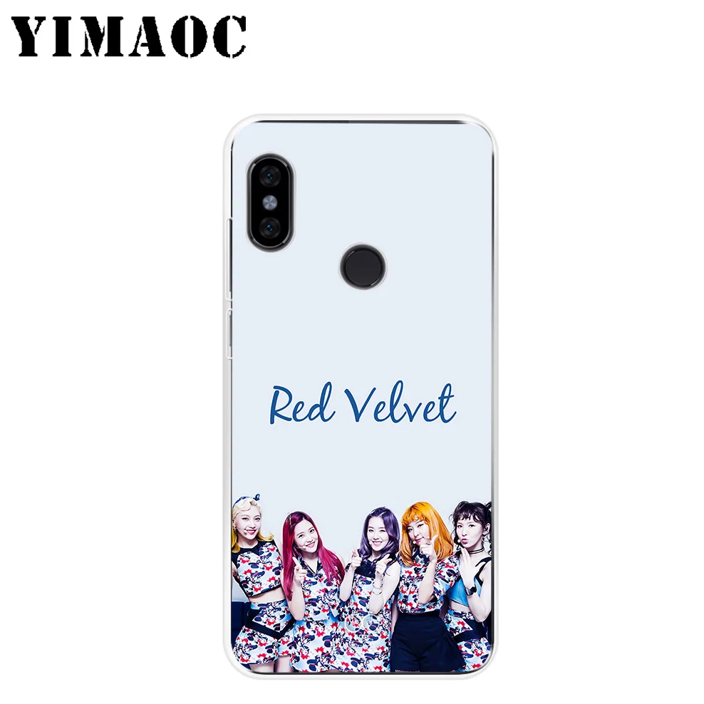 YIMAOC красный бархат K Pop Мягкий силиконовый чехол для Xiaomi Redmi 6 6A 5A 5 S2 Puls Note 8 7 4X4 4A Pro Go