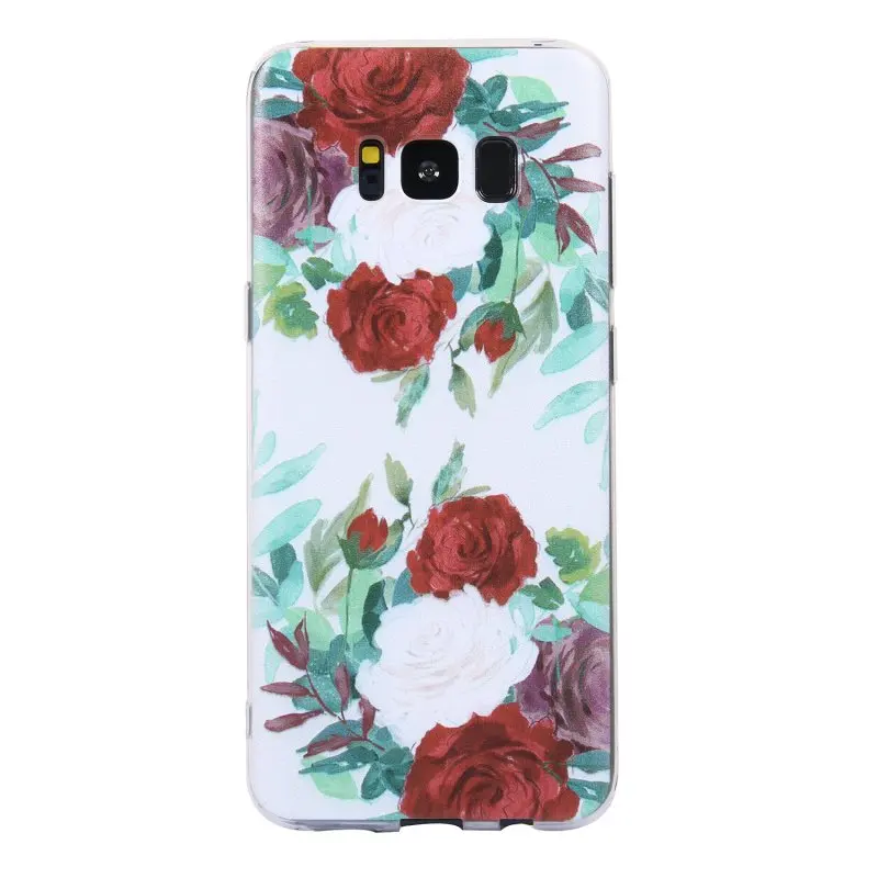 Мягкие чехлы из ТПУ для samsung Galaxy S8 чехол силиконового геля Coque плюс Чехол телефона