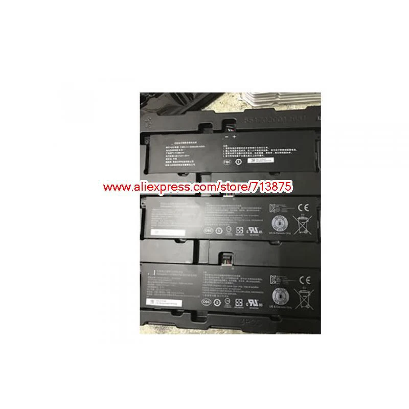 Подлинный аккумулятор 7,6 V 5230mAh R13B01W R13B02W для XIAOMI Air battery 13,3 дюймов ноутбука