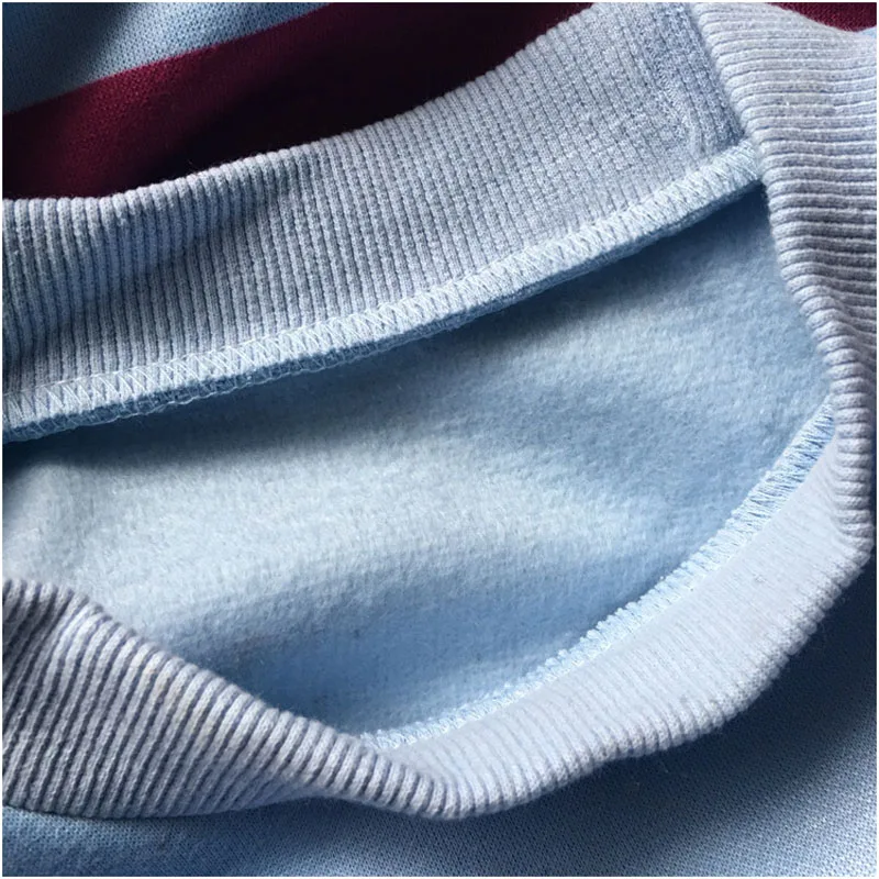 Костюм для косплея Undertale фриск топ с круглым вырезом Женская плотная синяя теплая