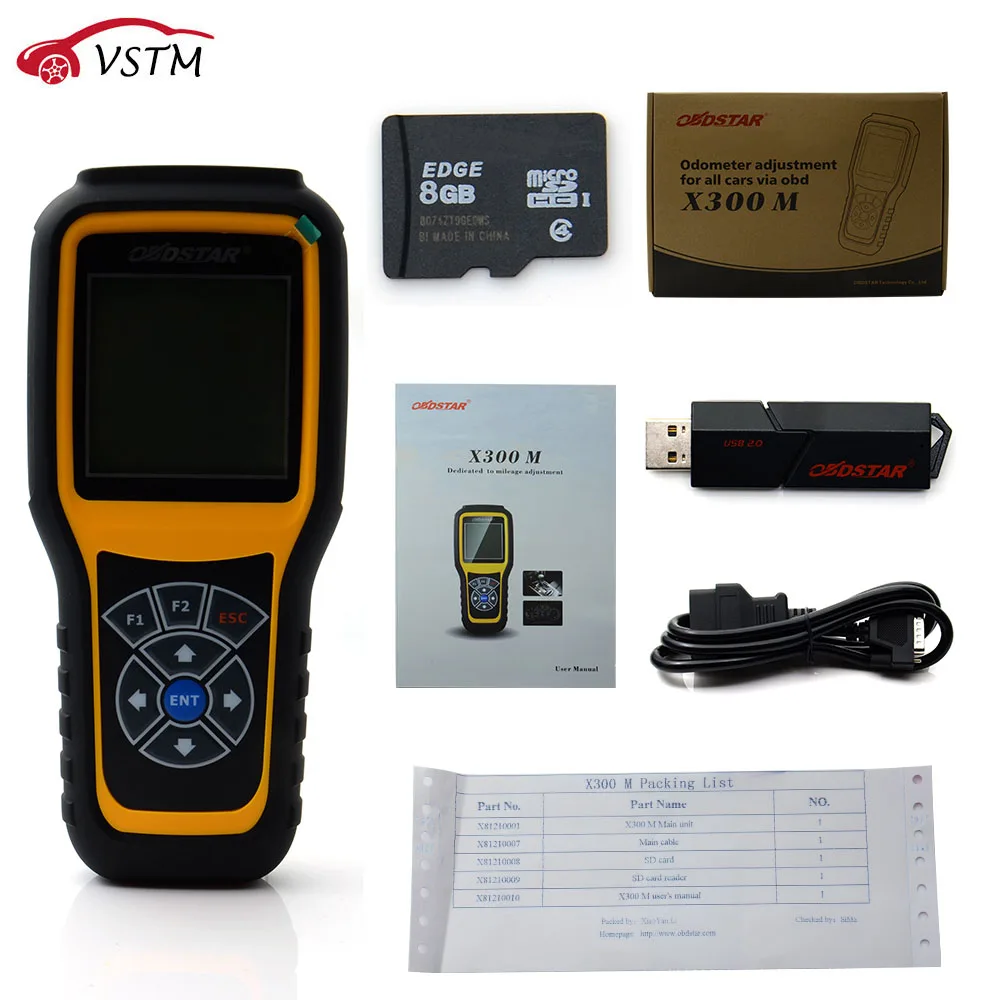OBDSTAR X300M специально для регулировки одометра и OBDII X300 M инструмент для коррекции пробега OBD2 программист одометра