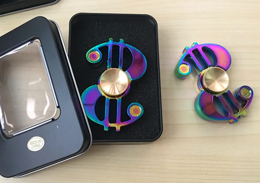 Новый сша/Красочный Руки Непоседа Spinner Игрушки EDC игрушки Ручной Счетчик