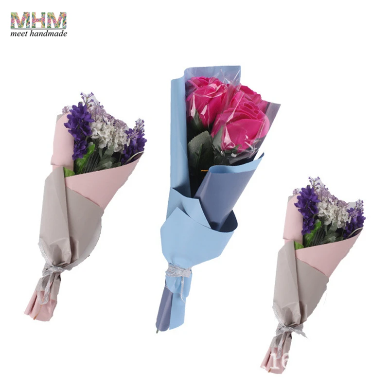 10 шт. цветочная упаковка принадлежности для цветов декоративная крафт бумага