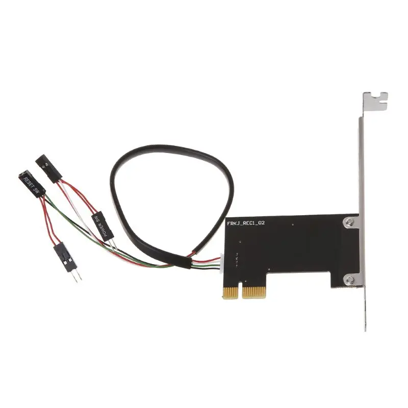 Новинка лидер продаж мини-контроллер PCI-e для настольного пк с дистанционным